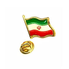 بج کت پرچم ایران | نشان سینه طرح پرچم ایران