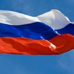 پرچم تشریفات و رومیزی روسیه